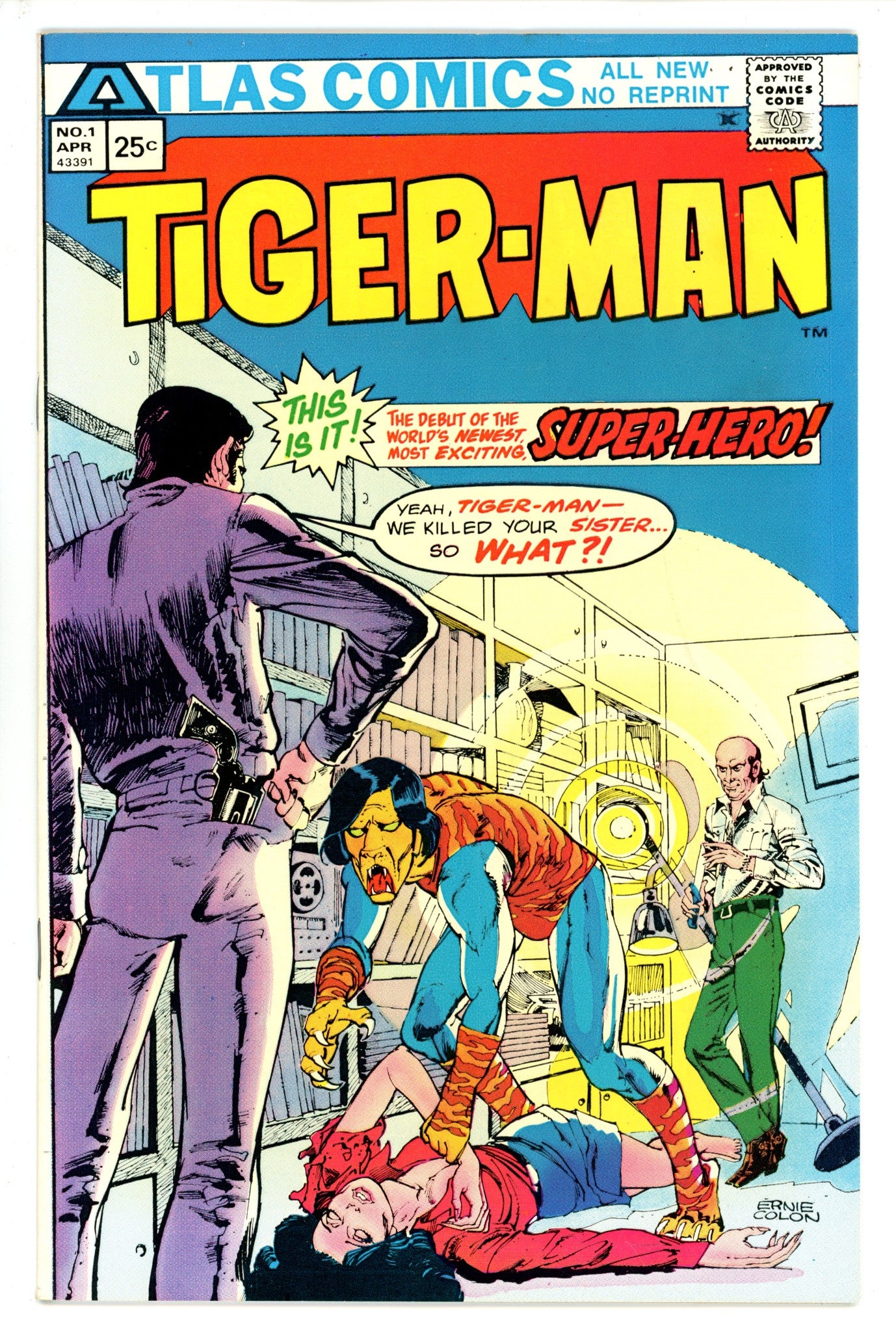 Tigerman 1 VF+ (1975)
