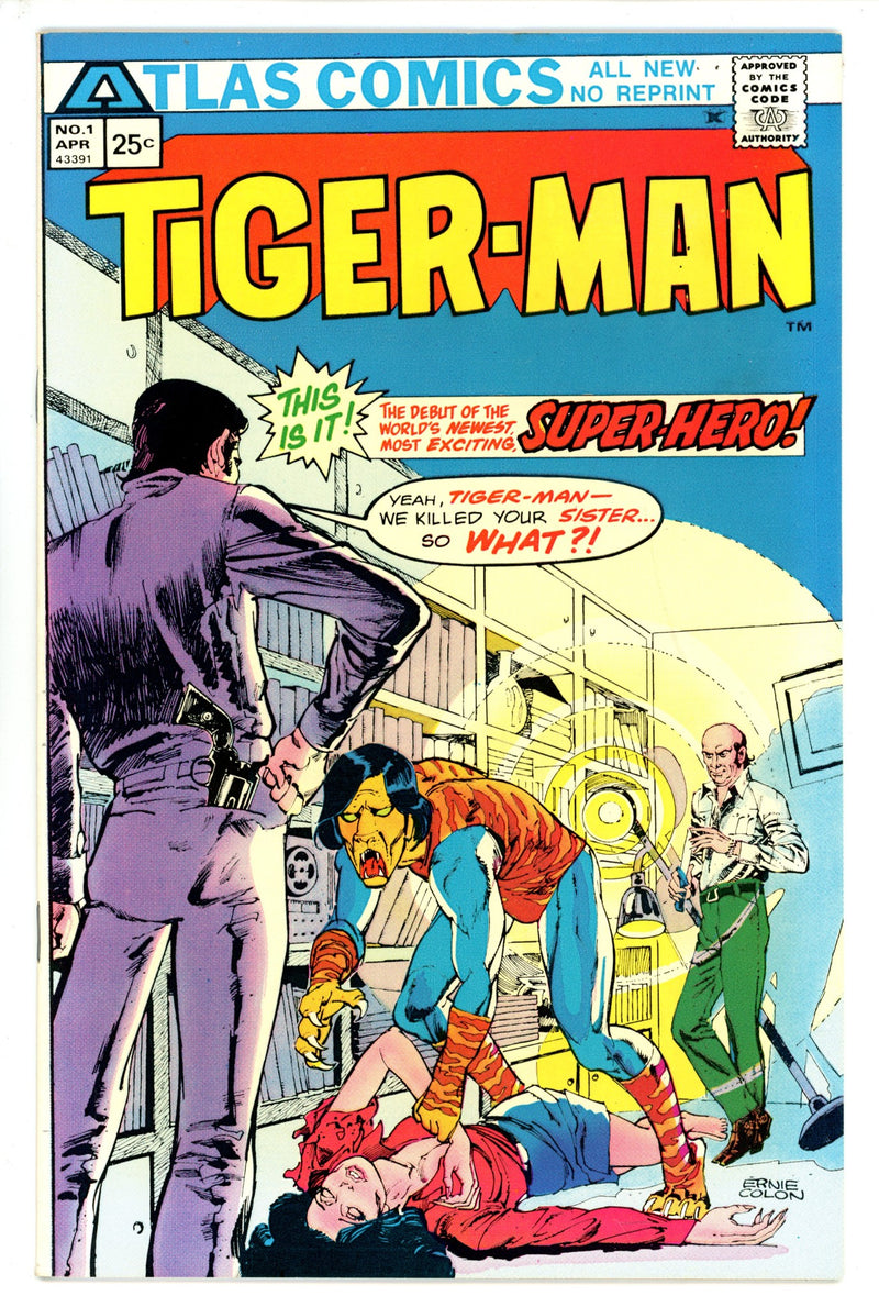 Tigerman 1 VF+ (1975)