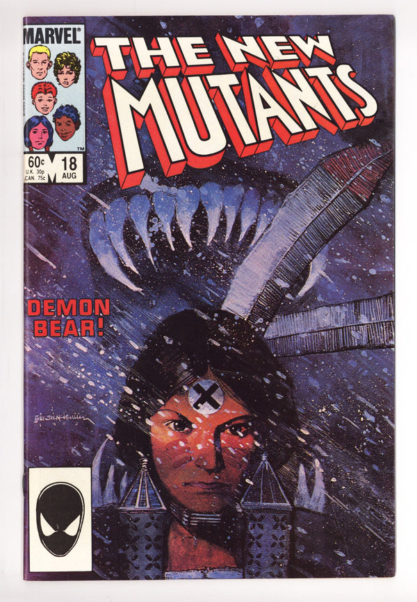 The New Mutants Vol 1 18 VF/NM (9.0) (1984)