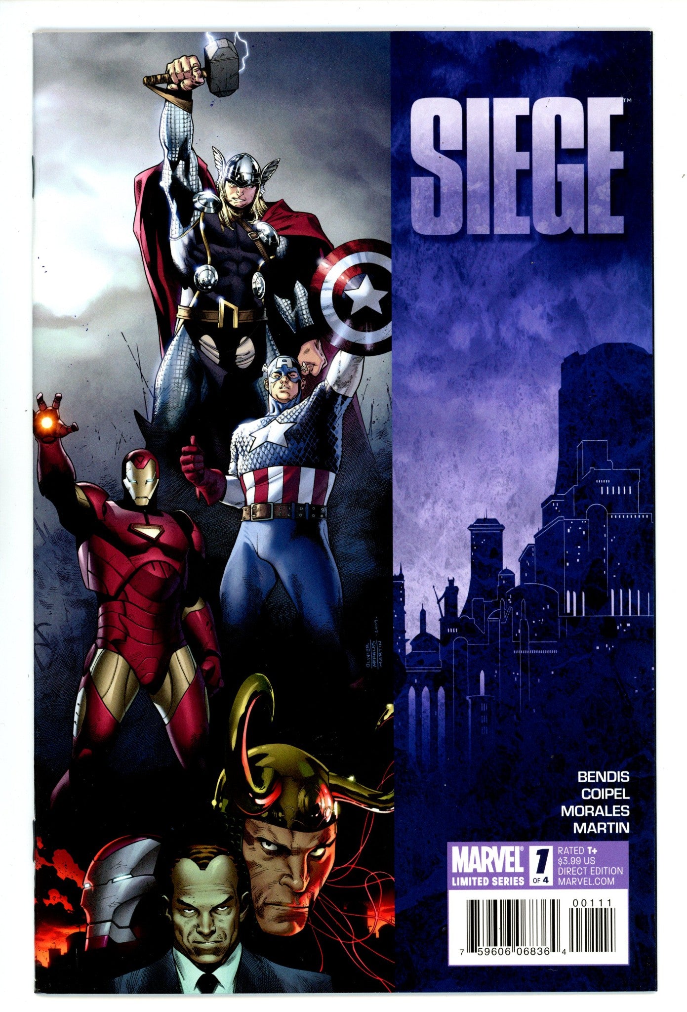 Siege Vol 1 1 High Grade (2010)