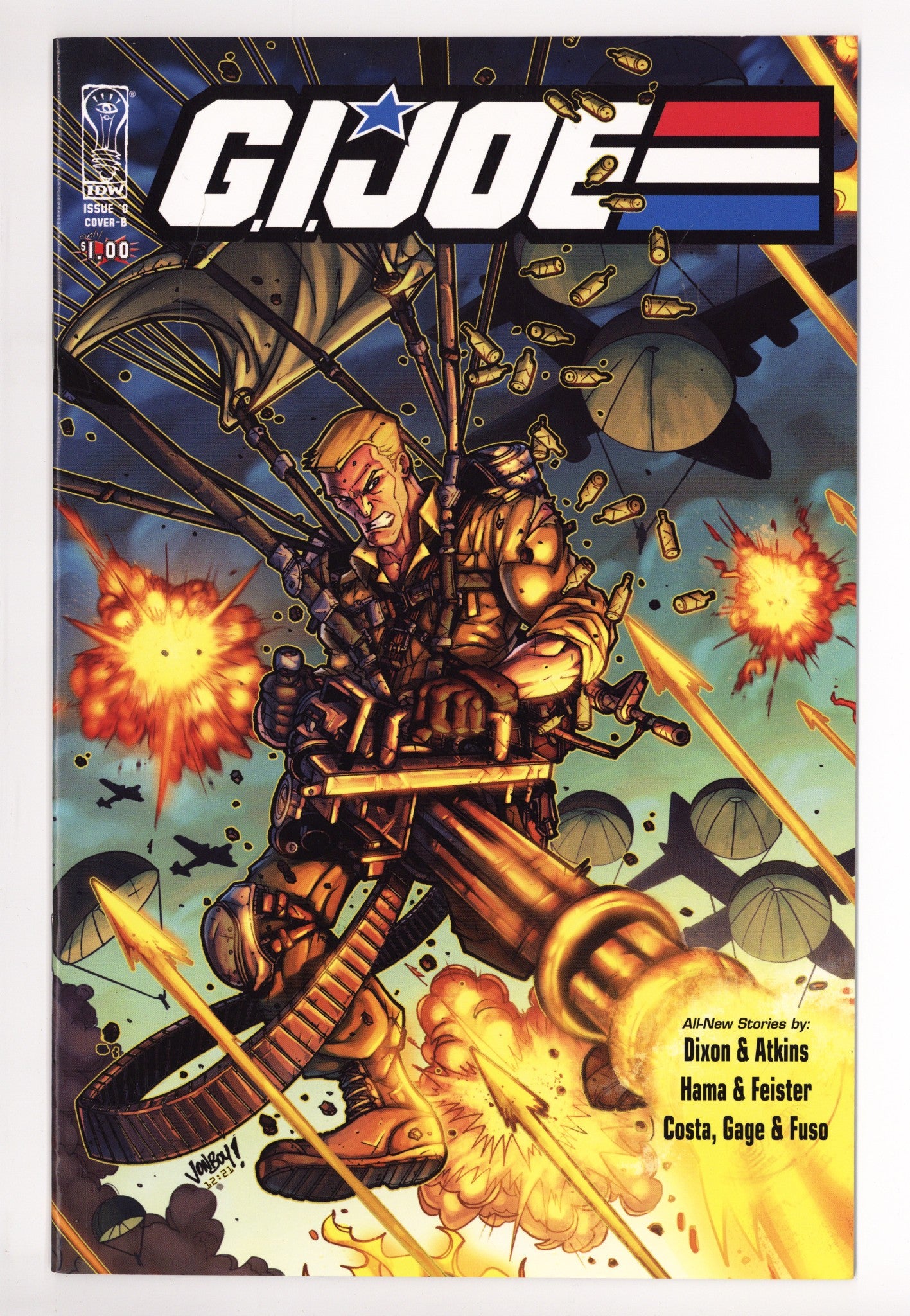 G.I. Joe Vol 1 0 High Grade (2008) Meyers Variant 