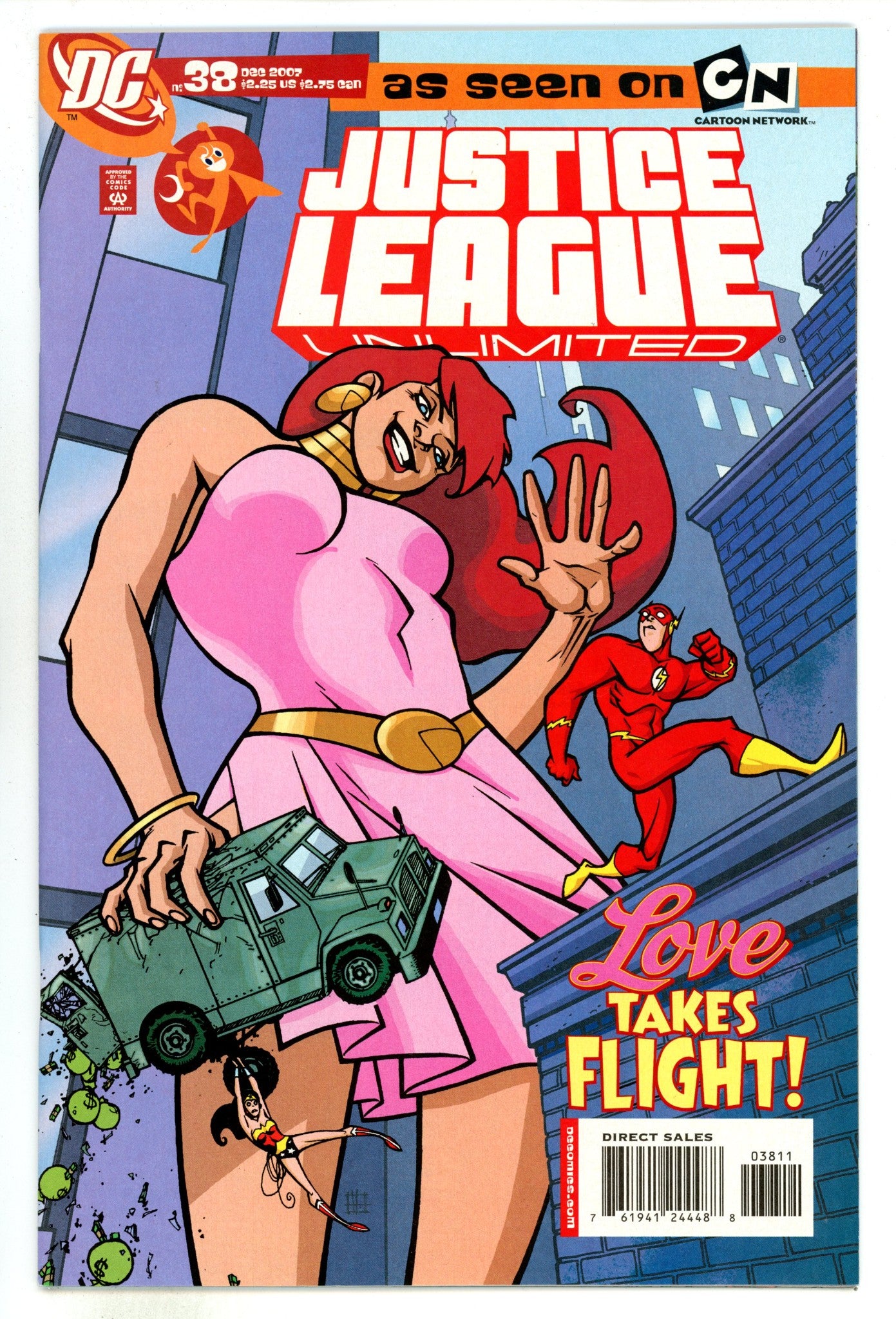 Justice League Unlimited Vol 1 38  VF+ (8.5)   (2007)        