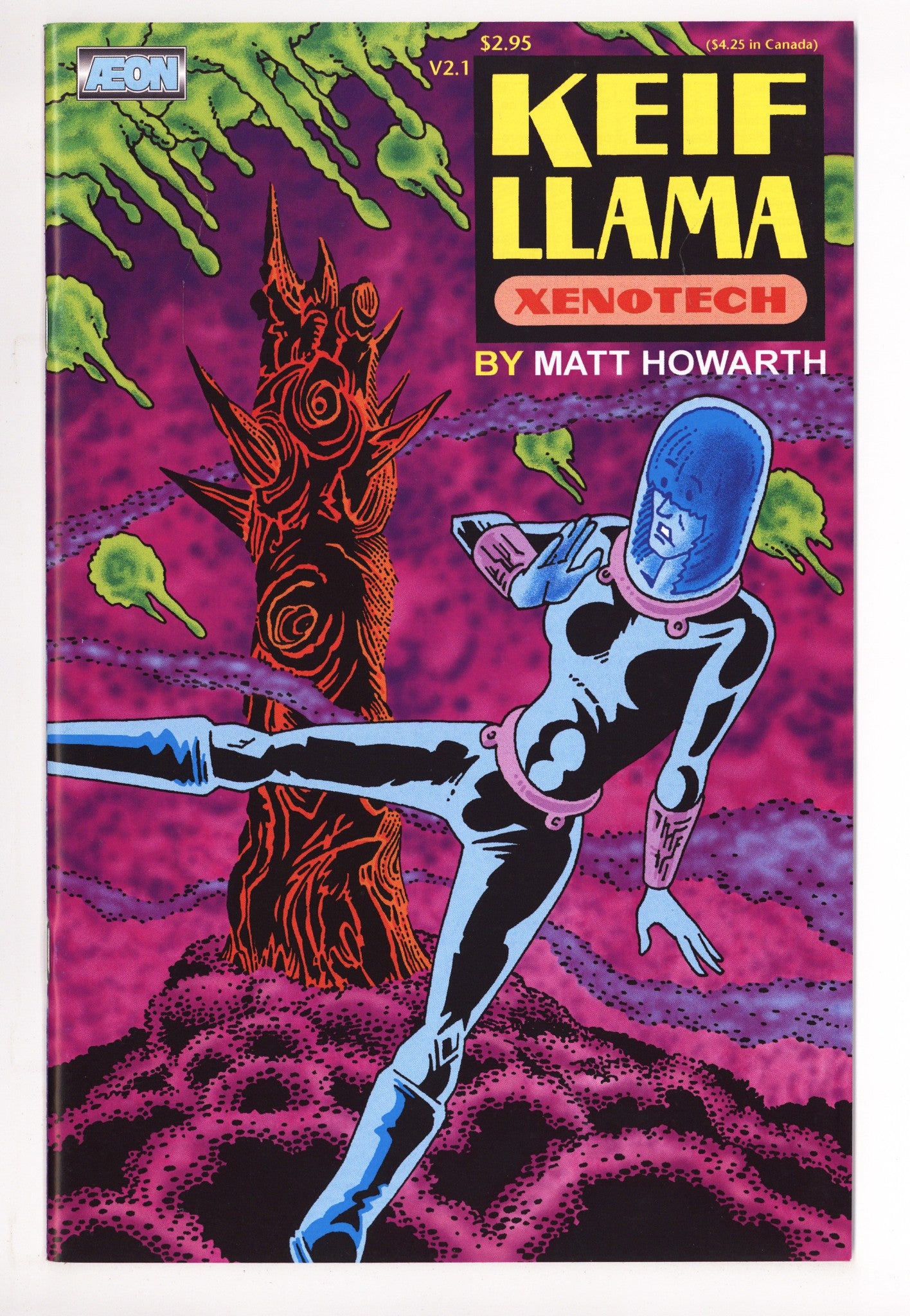 Keif Llama: Xeno-Tech Vol 2 1 High Grade (2005) 