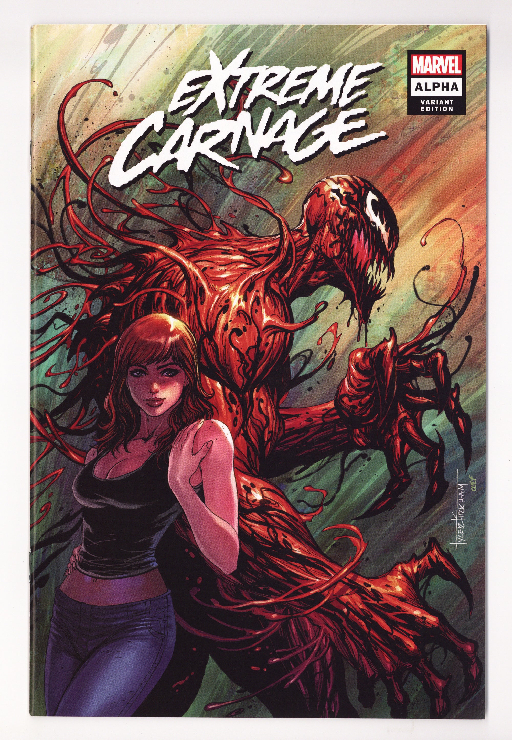 Extreme Carnage Alpha   [nn]  VF+ (8.5)   (2021) Kirkham     Exclusive Variant  