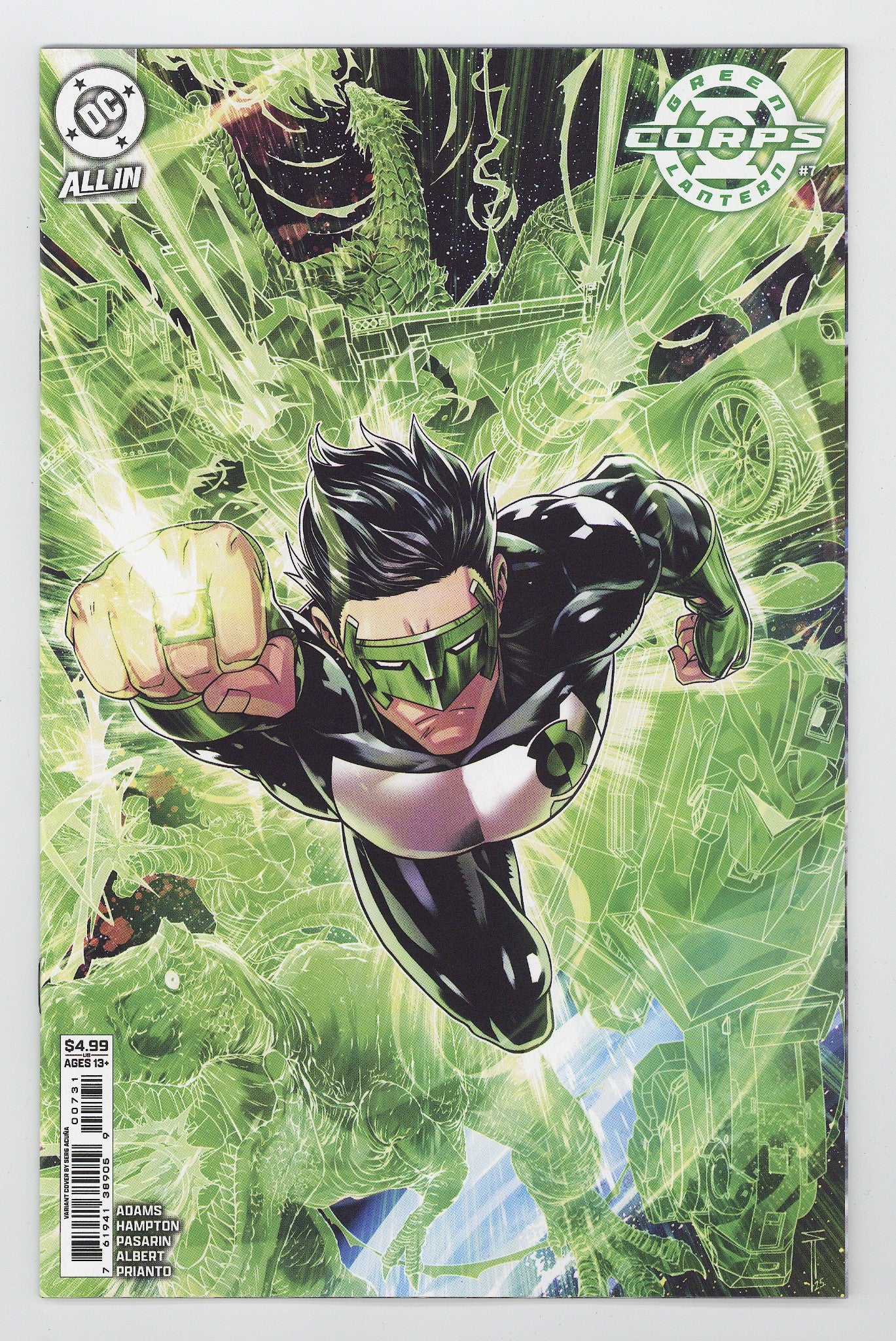 Green Lantern Corps Vol 4 7 Acuña Variant (2025)