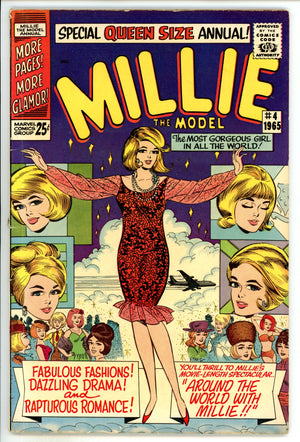Millie the Model Annual 4 VG/FN (5.0) (1965) Canadian Edition 