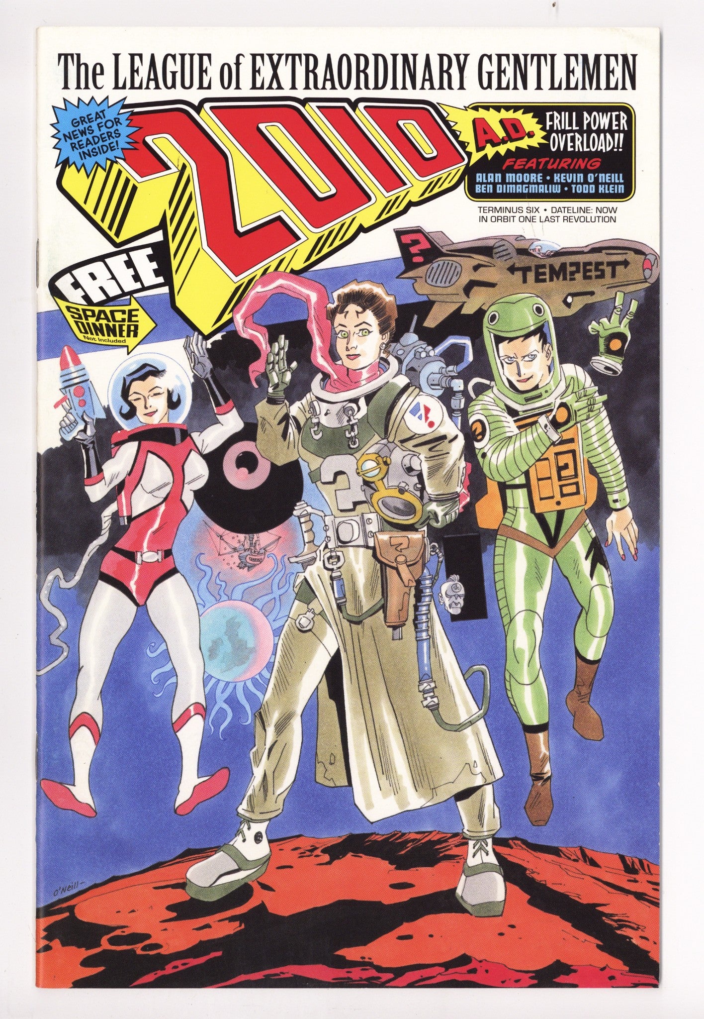 The League of Extraordinary Gentlemen: The Tempest 6 Mid Grade (2019) 