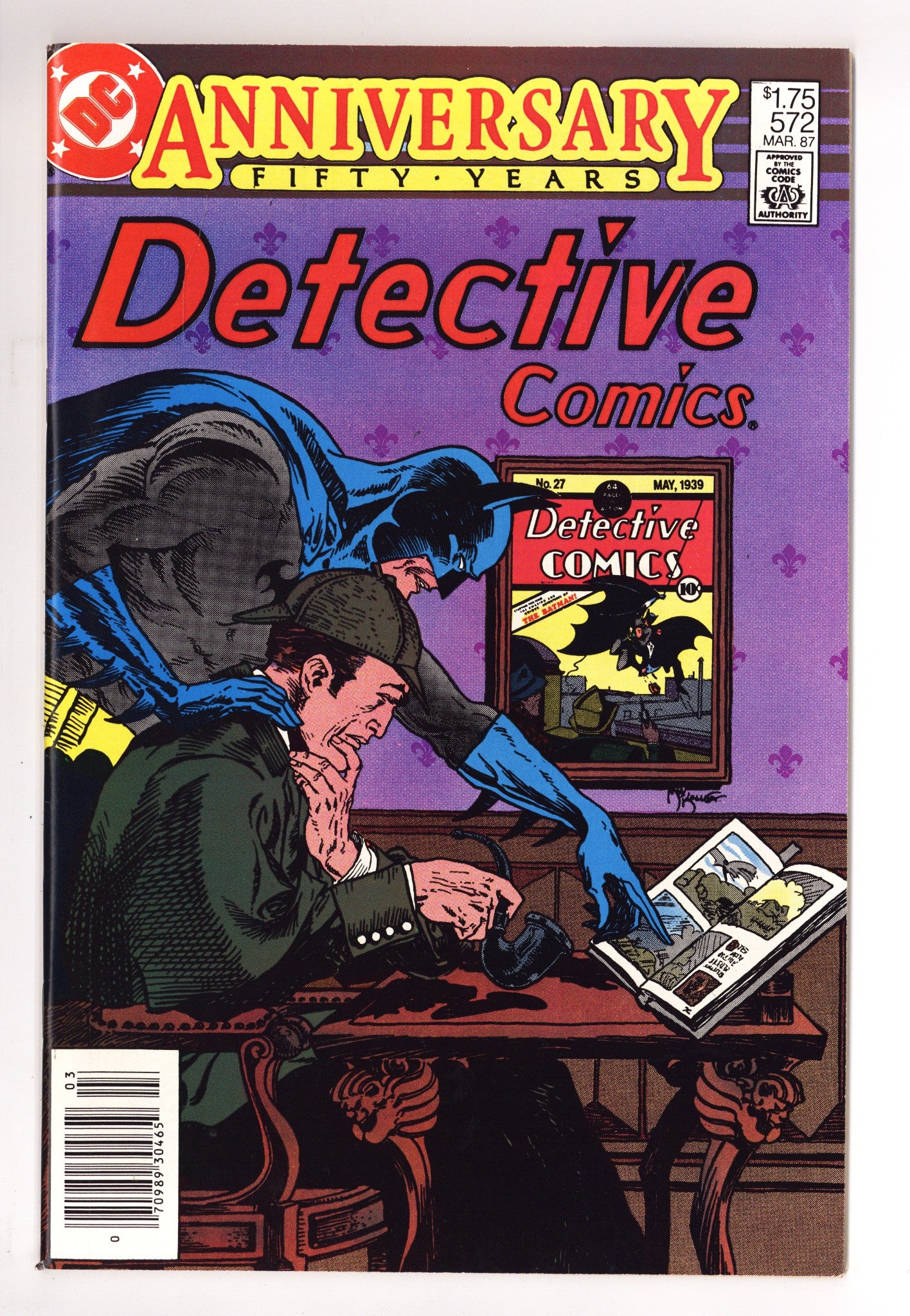 Detective Comics Vol 1 572 VF/NM (9.0) (1987) Canadian Price Variant 