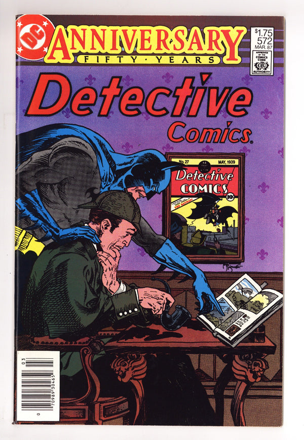 Detective Comics Vol 1 572 VF/NM (9.0) (1987) Canadian Price Variant