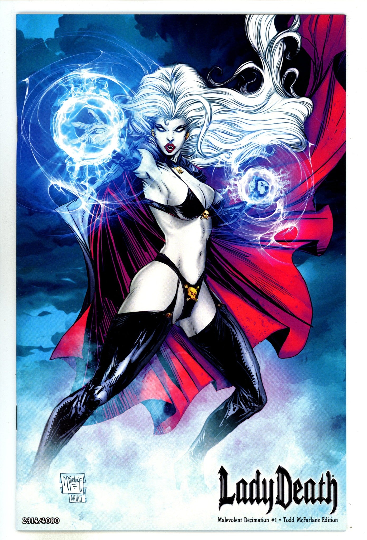 Lady Death: Malevolent Decimation 1 NM (9.4) (2024) McFarlane Exclusive Variant 