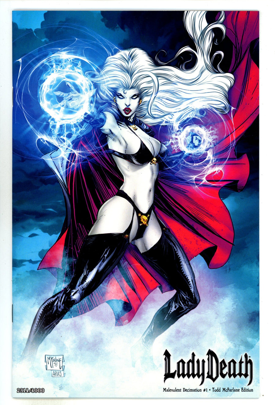 Lady Death: Malevolent Decimation 1 NM (9.4) (2024) McFarlane Exclusive Variant 