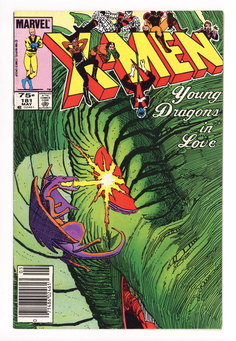 The Uncanny X-Men Vol 1 181 VG+ (4.5) (1984) Canadian Price Variant 