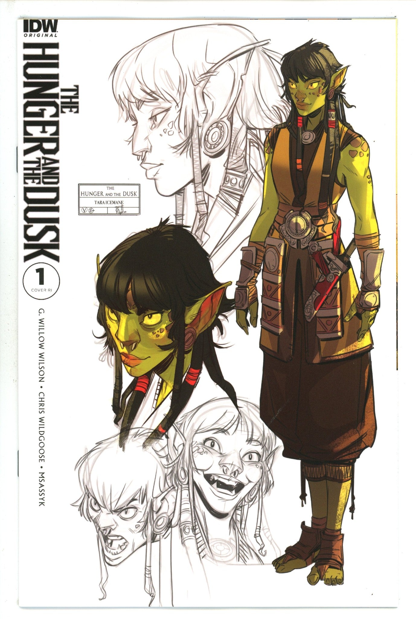 Hunger And Dusk 1 Wildgoose Sketch Incentive Variant NM+ (2023)