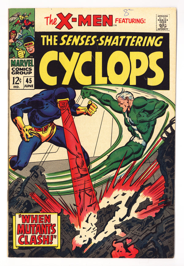The X-Men Vol 1 45  FN+ (6.5)   (1968)