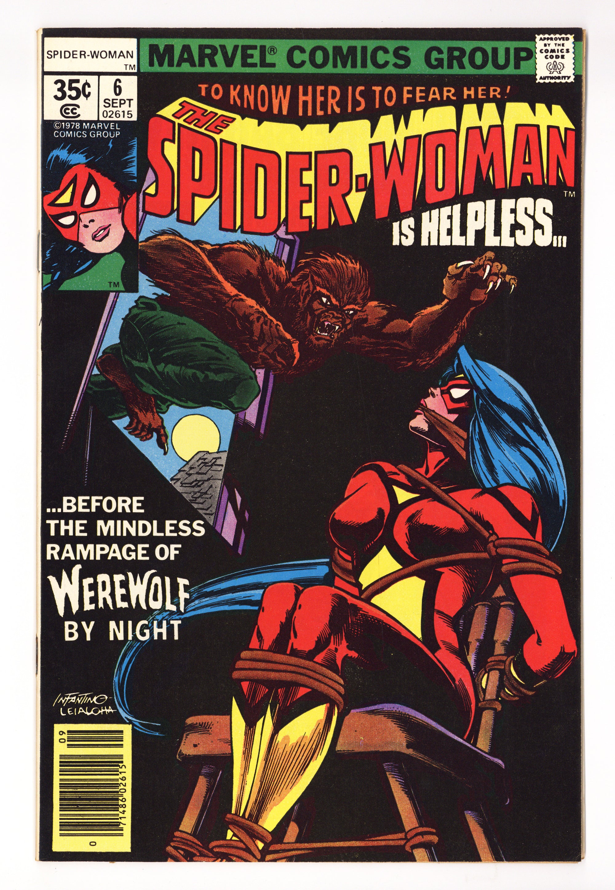 Spider-Woman Vol 1 6  FN+ (6.5)   (1978)        