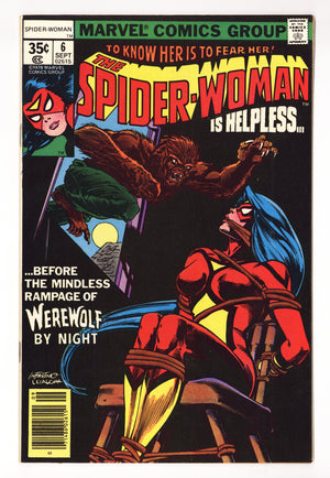 Spider-Woman Vol 1 6  FN+ (6.5)   (1978)