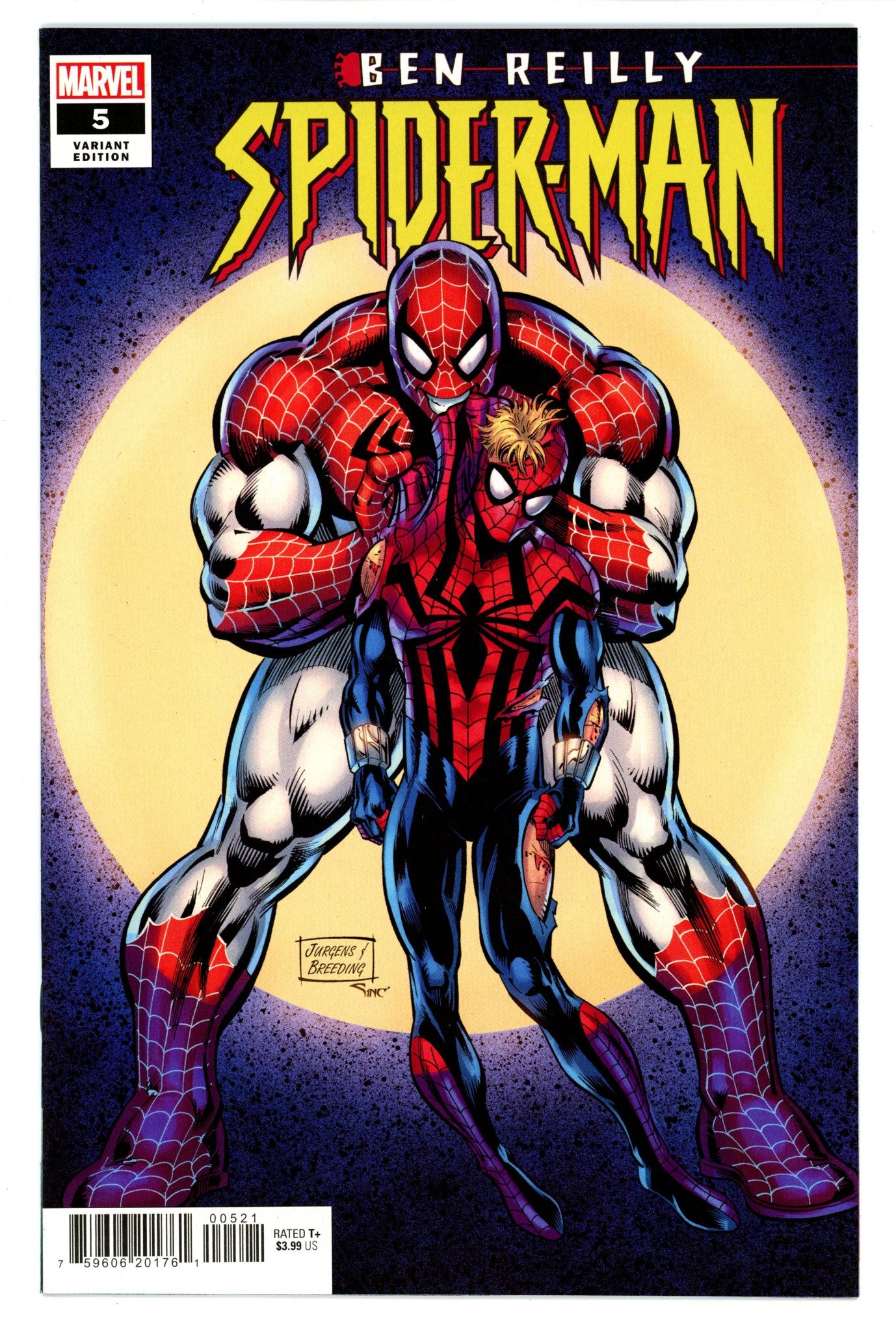 Ben Reilly: Spider-Man 5 High Grade (2022) Jurgens Variant 