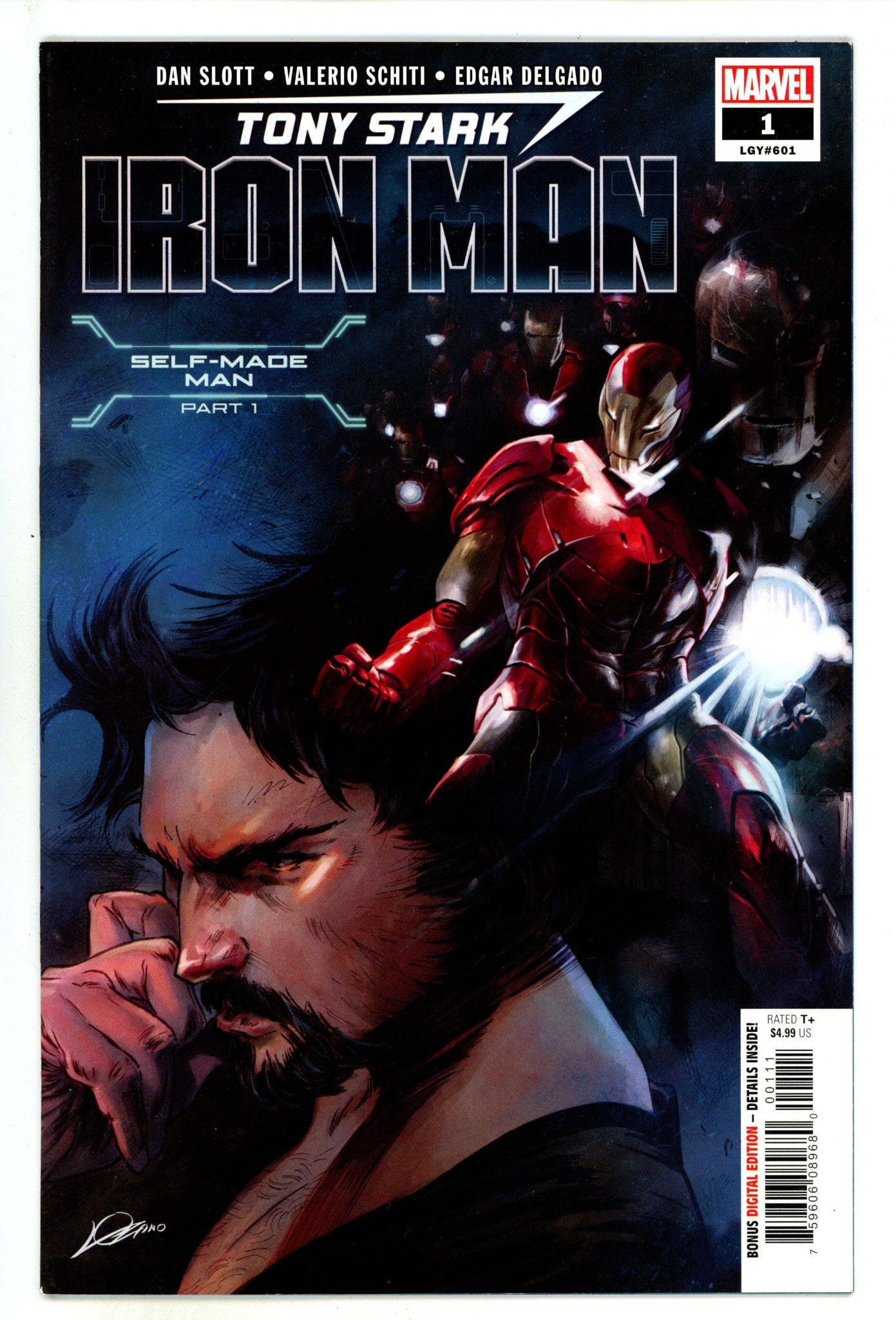 Tony Stark: Iron Man 1 (601) High Grade (2018) 