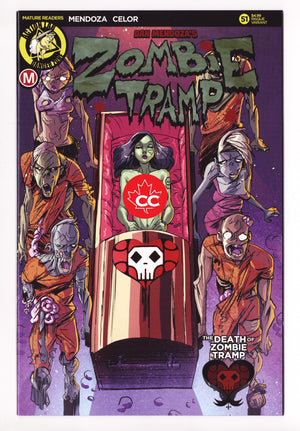 Zombie Tramp Vol 3 51 NM (9.4) (2018) Celor Risque Variant