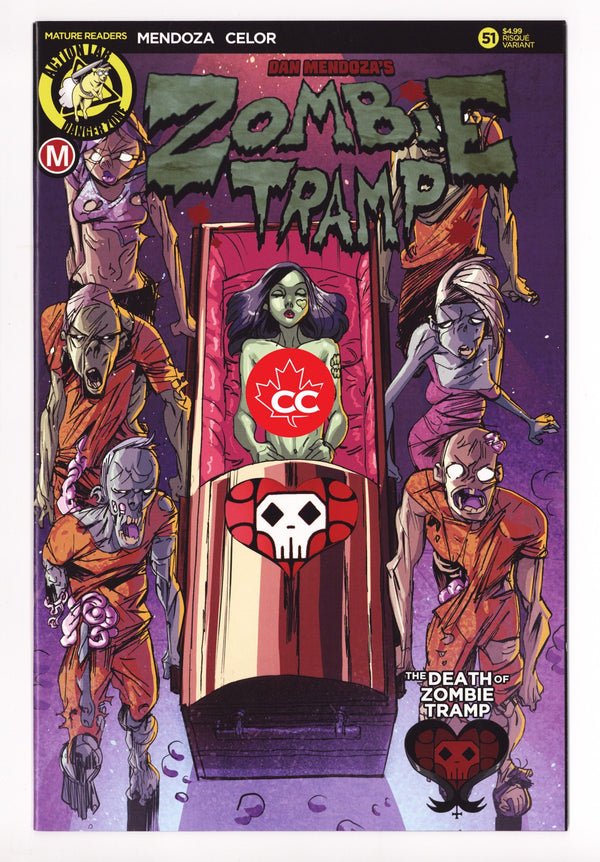Zombie Tramp Vol 3 51 NM (9.4) (2018) Celor Risque Variant