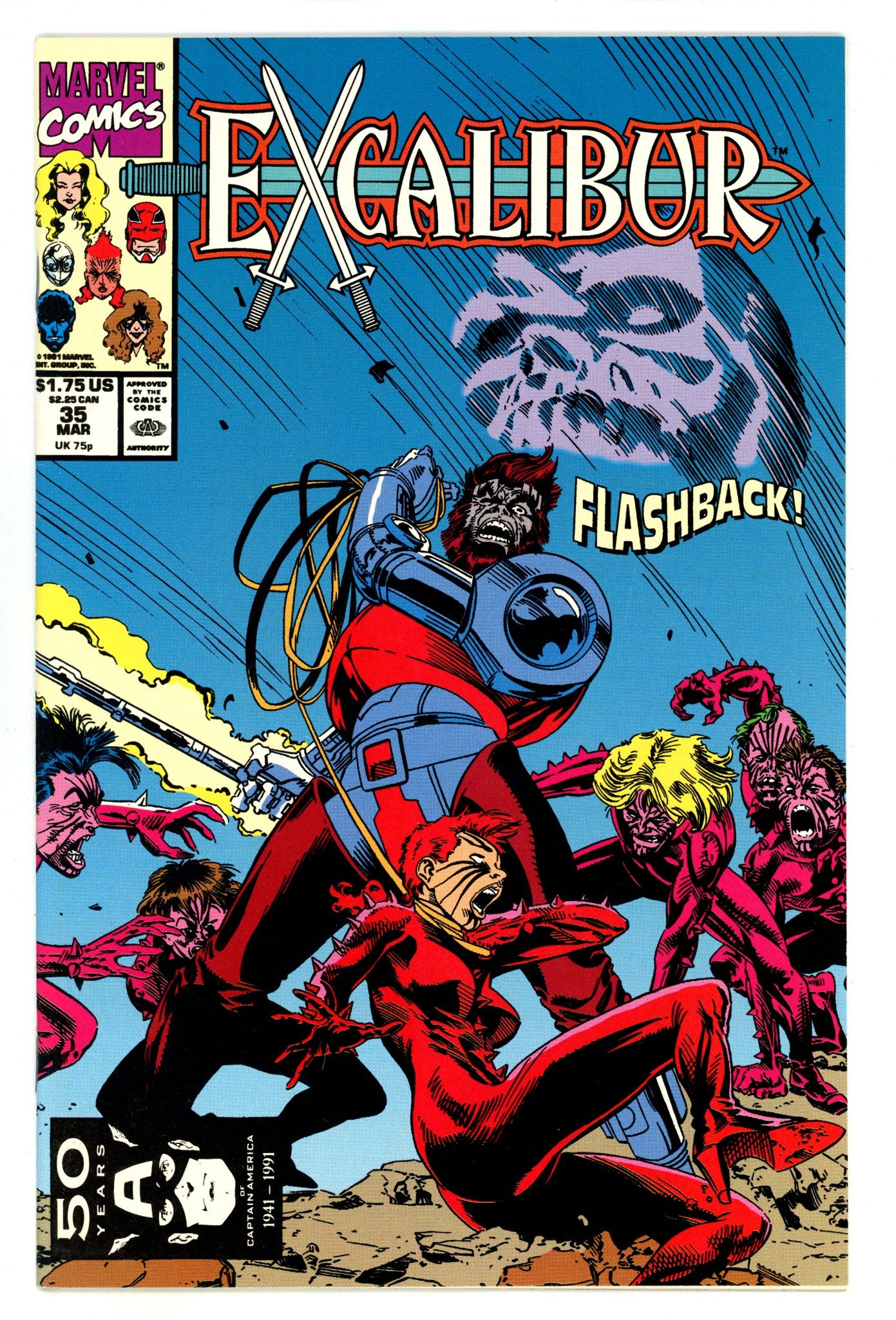 Excalibur Vol 1 35 High Grade (1991) 