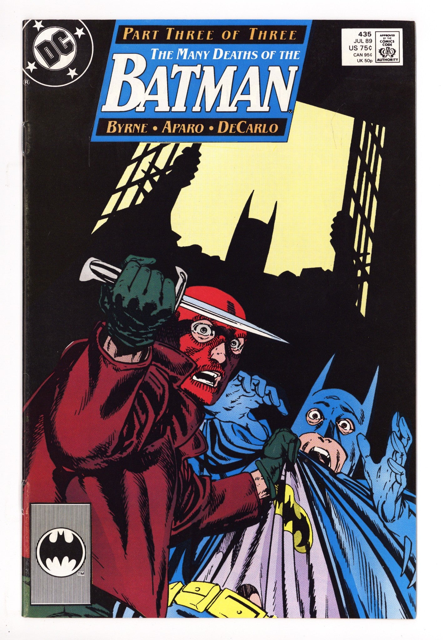 Batman Vol 1 435 High Grade (1989) 