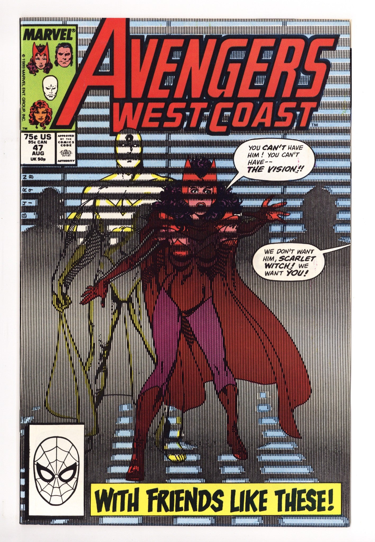 West Coast Avengers Vol 2 47 High Grade (1989) 