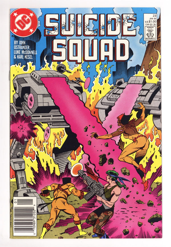 Suicide Squad Vol 1 23 NM- (9.2) (1989) Newsstand