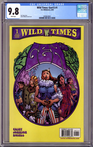 Wild Times: Gen 13 1 CGC 9.8 (NM/M) (1999)