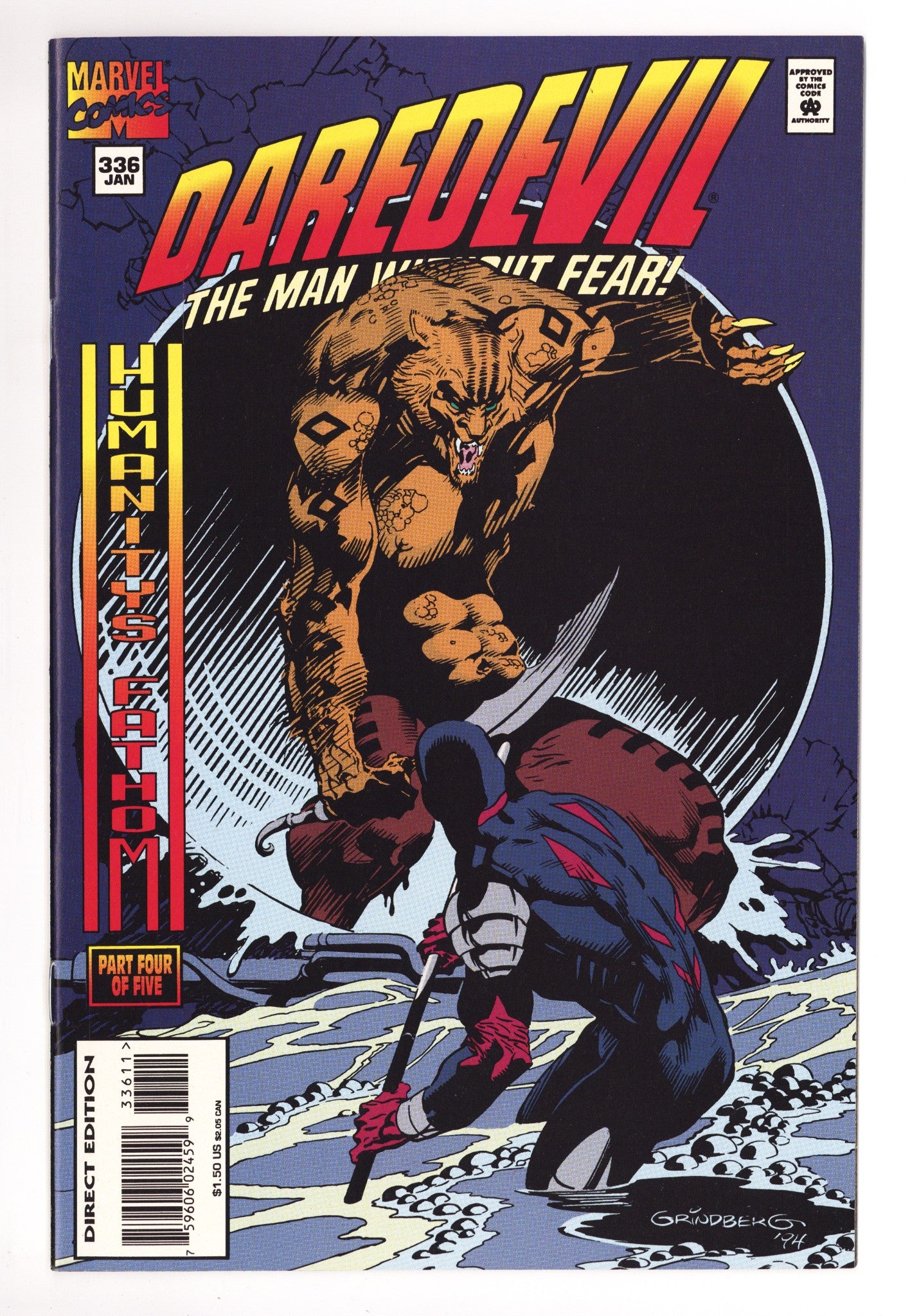 Daredevil Vol 1 336 High Grade (1995) 