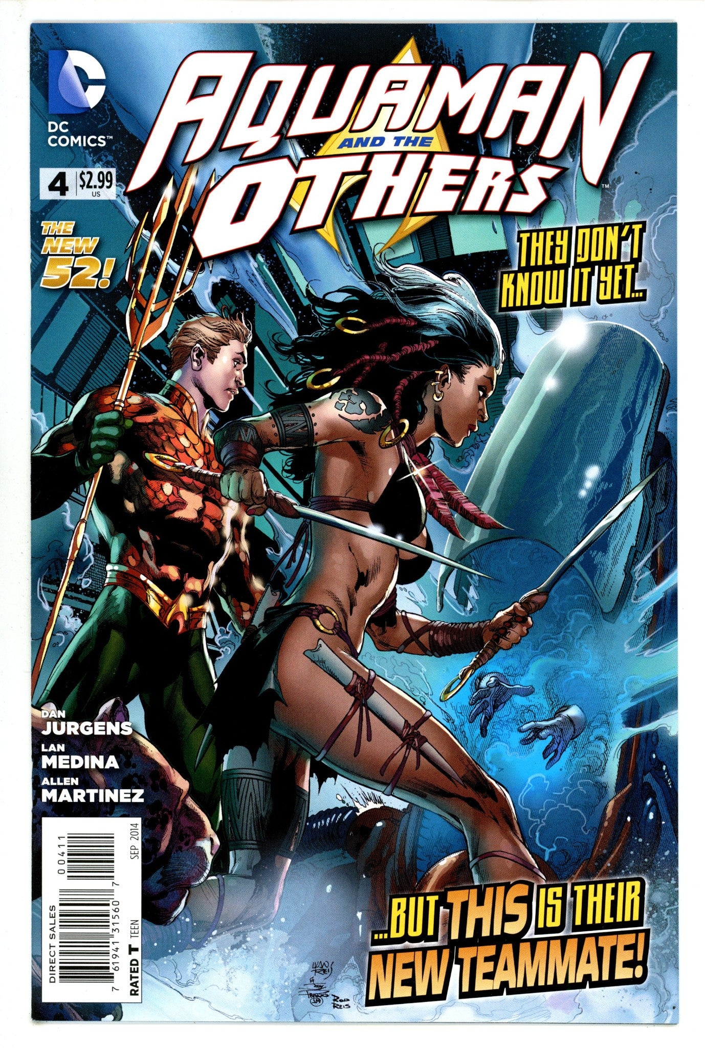 Aquaman and the Others 4 High Grade (2014) 