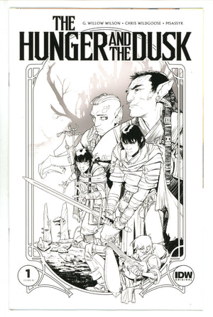 Hunger And Dusk 1 Wildgoose B&W Incentive Variant NM+ (2023)