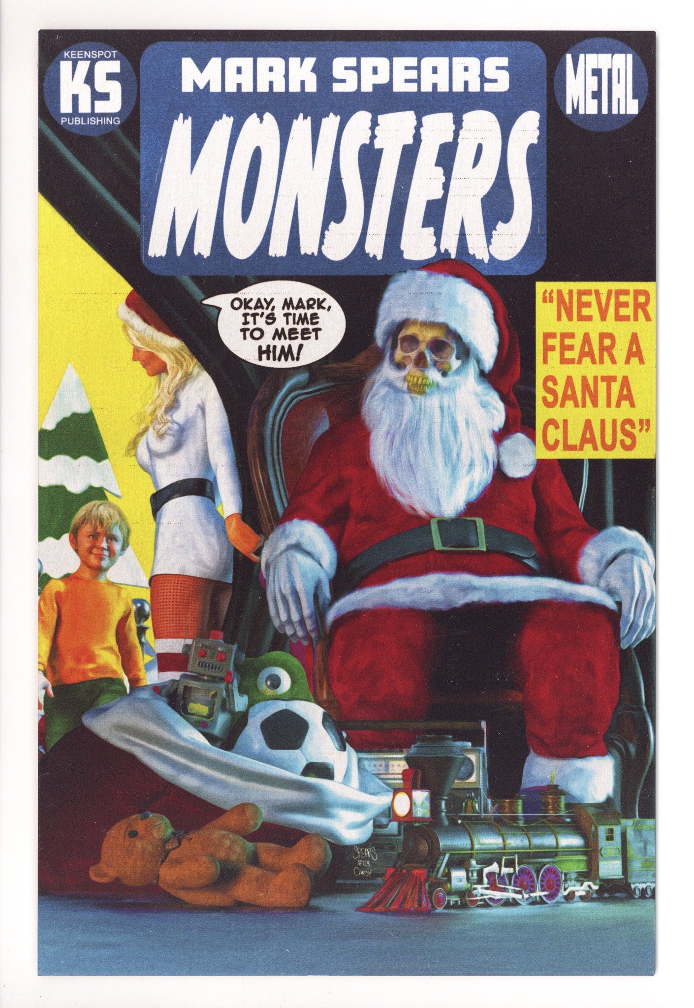 Mark Spears Monsters 4 2nd Print Metal Variant NM (2025)