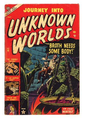 Journey into Unknown Worlds Vol 1 18 VG- (3.5) (1953)