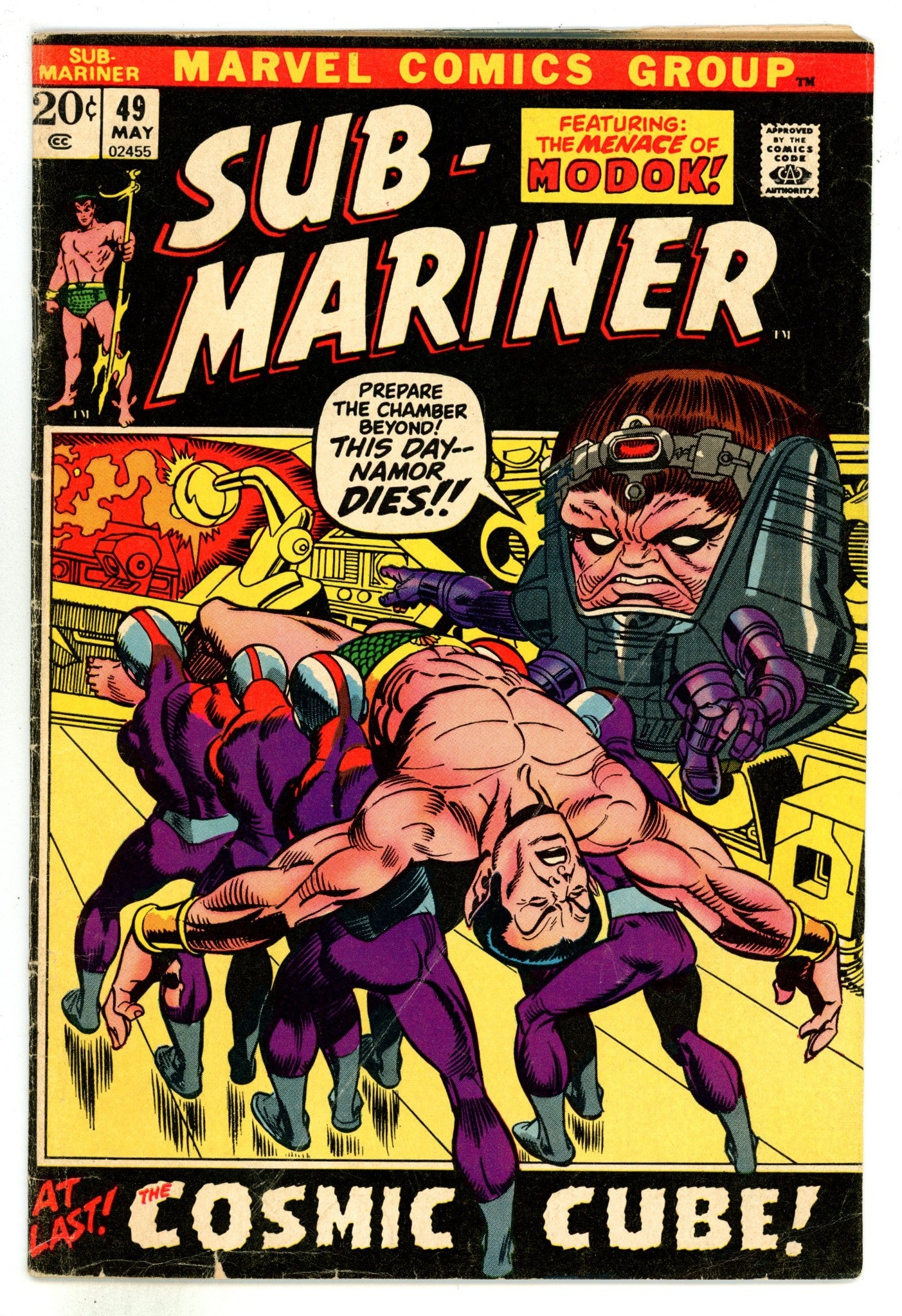 Sub-Mariner Vol 1 49 VG (4.0) (1972) 