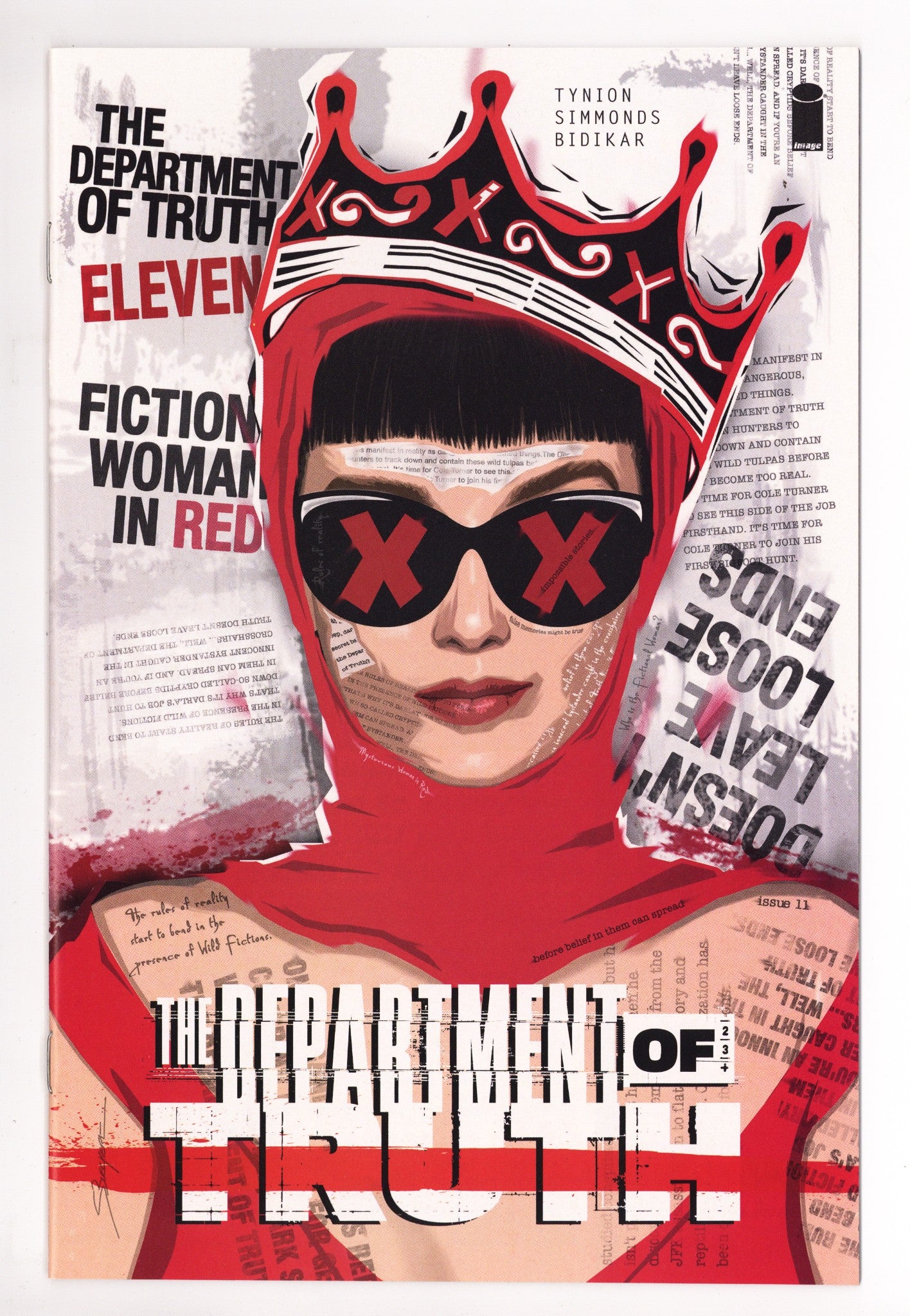 The Department of Truth   11  NM- (9.2)   (2021) Bueckert Homage   Exclusive Variant  
