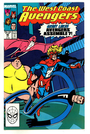 West Coast Avengers Vol 2 46 VF/NM (9.0) (1989)