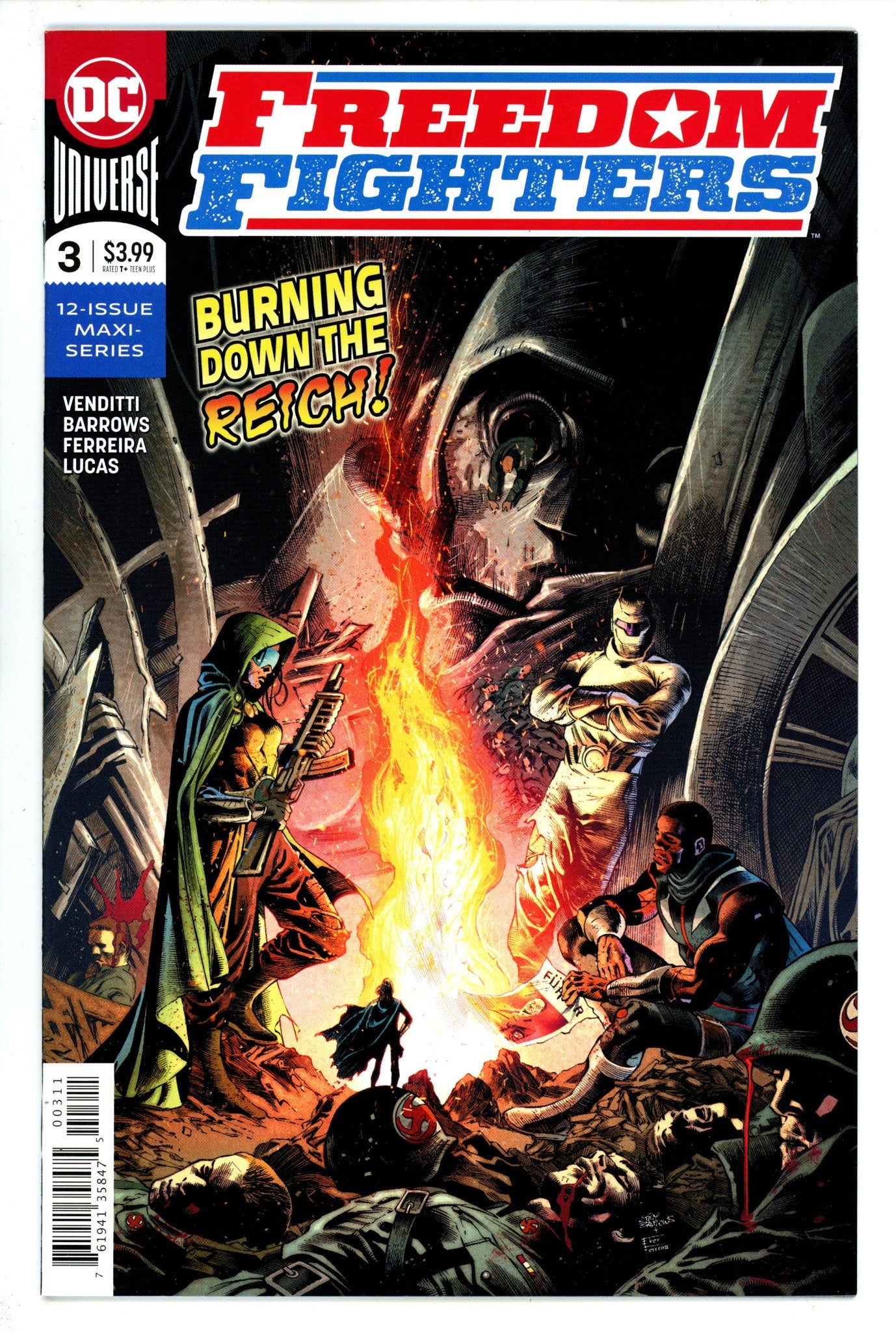 Freedom Fighters Vol 3 3 High Grade (2019) 