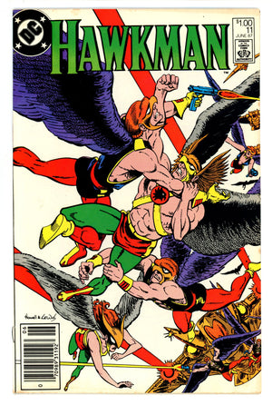 Hawkman Vol 2 11 FN (6.0) (1987) Canadian Price Variant