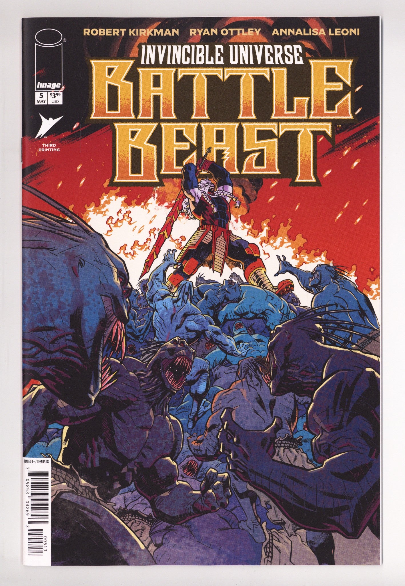 Invincible Universe Battle Beast  5   3Rd Print   (2026)