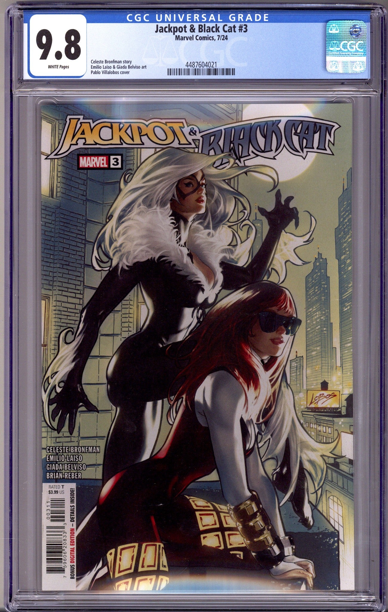 Jackpot & Black Cat 3 CGC 9.8 (NM/M) (2024)