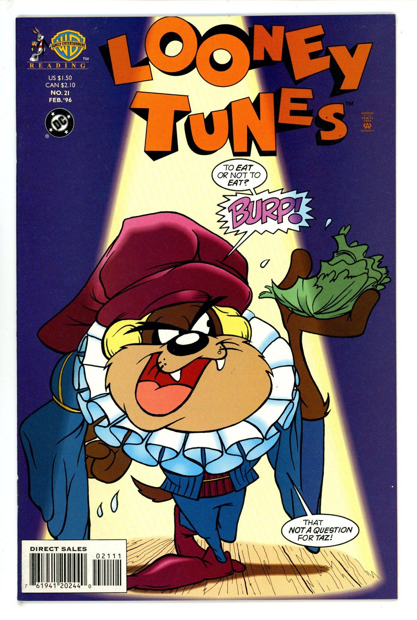 Looney Tunes 21 VF (1996)