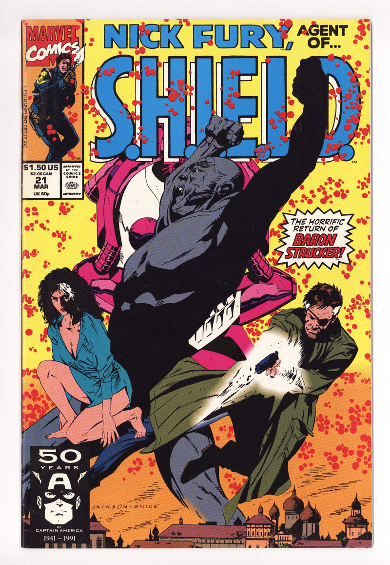 Nick Fury, Agent of S.H.I.E.L.D. Vol 4 21 Mid Grade (1991) 