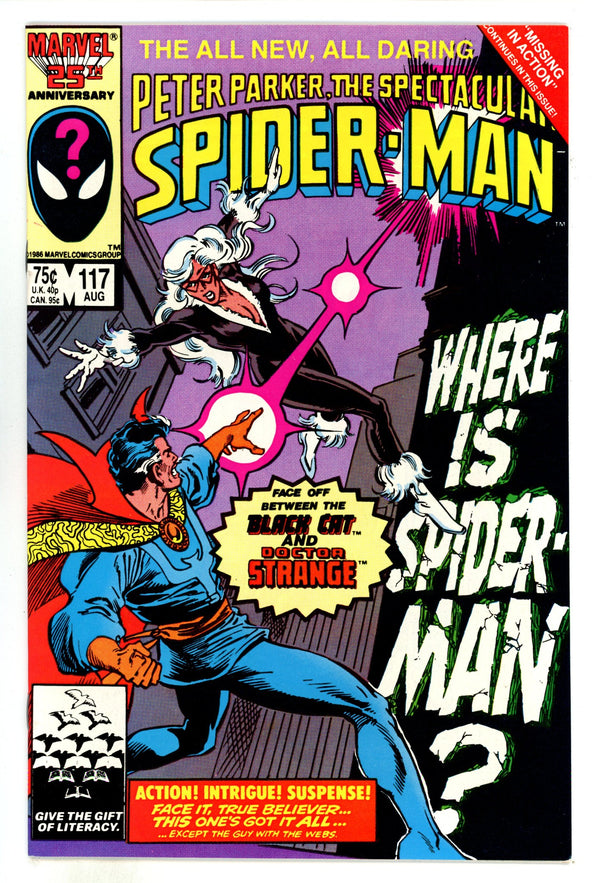 The Spectacular Spider-Man Vol 1 117 NM- (9.2) (1986)