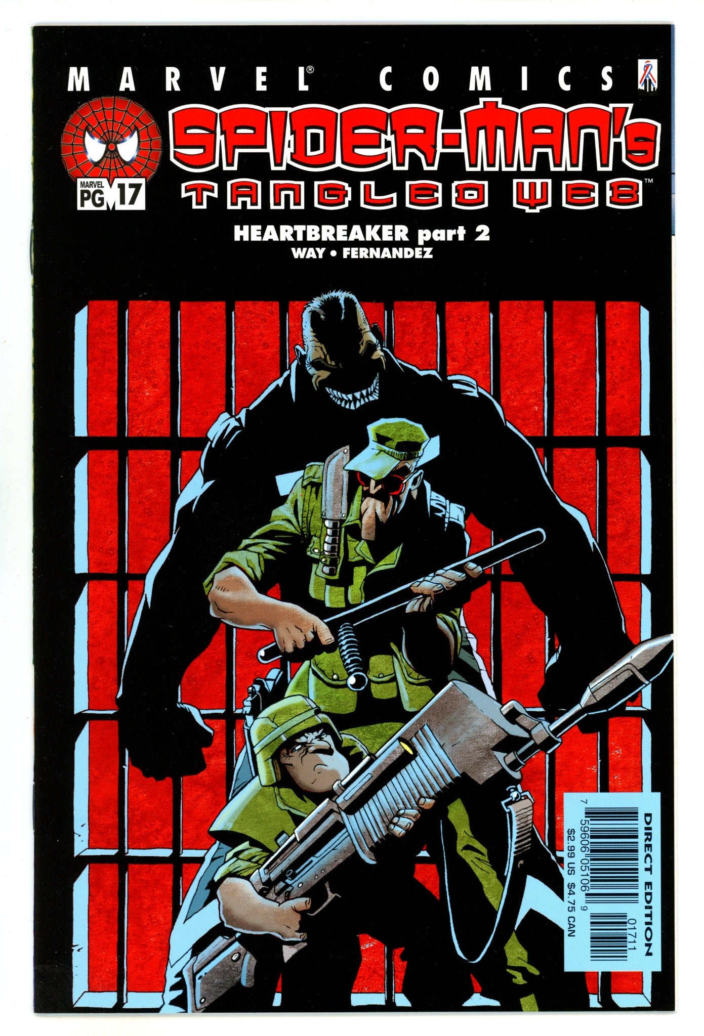 Spider-Man's Tangled Web 17 High Grade (2002) 