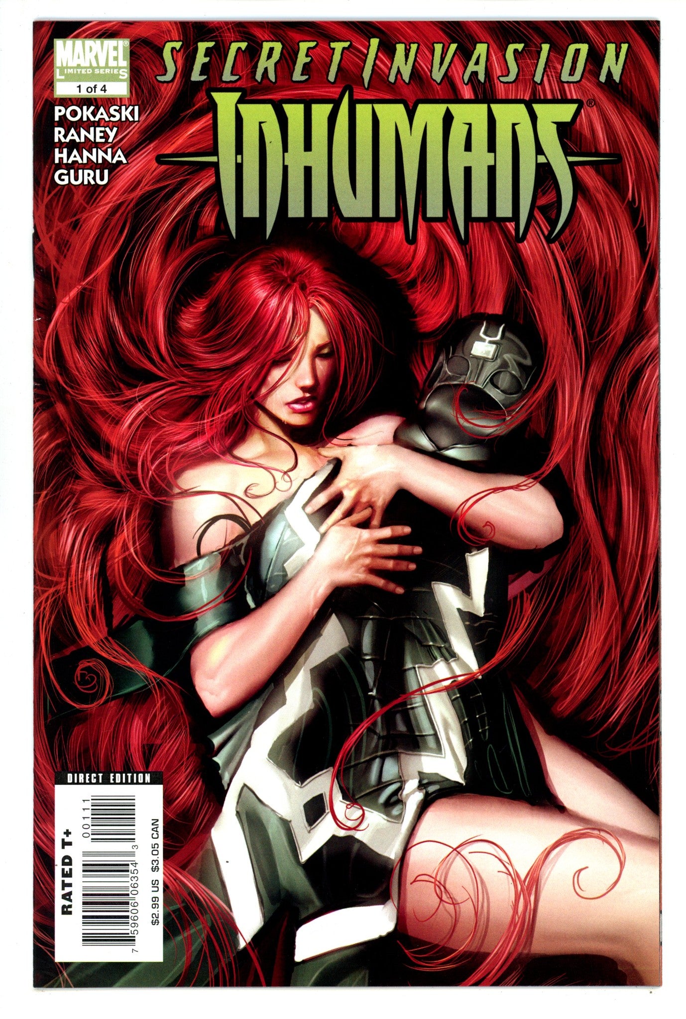 Secret Invasion: Inhumans 1 High Grade (2008) 