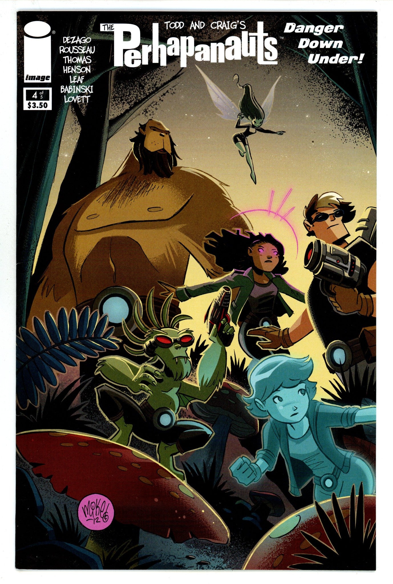 The Perhapanauts: Danger Down Under 4 High Grade (2013) 