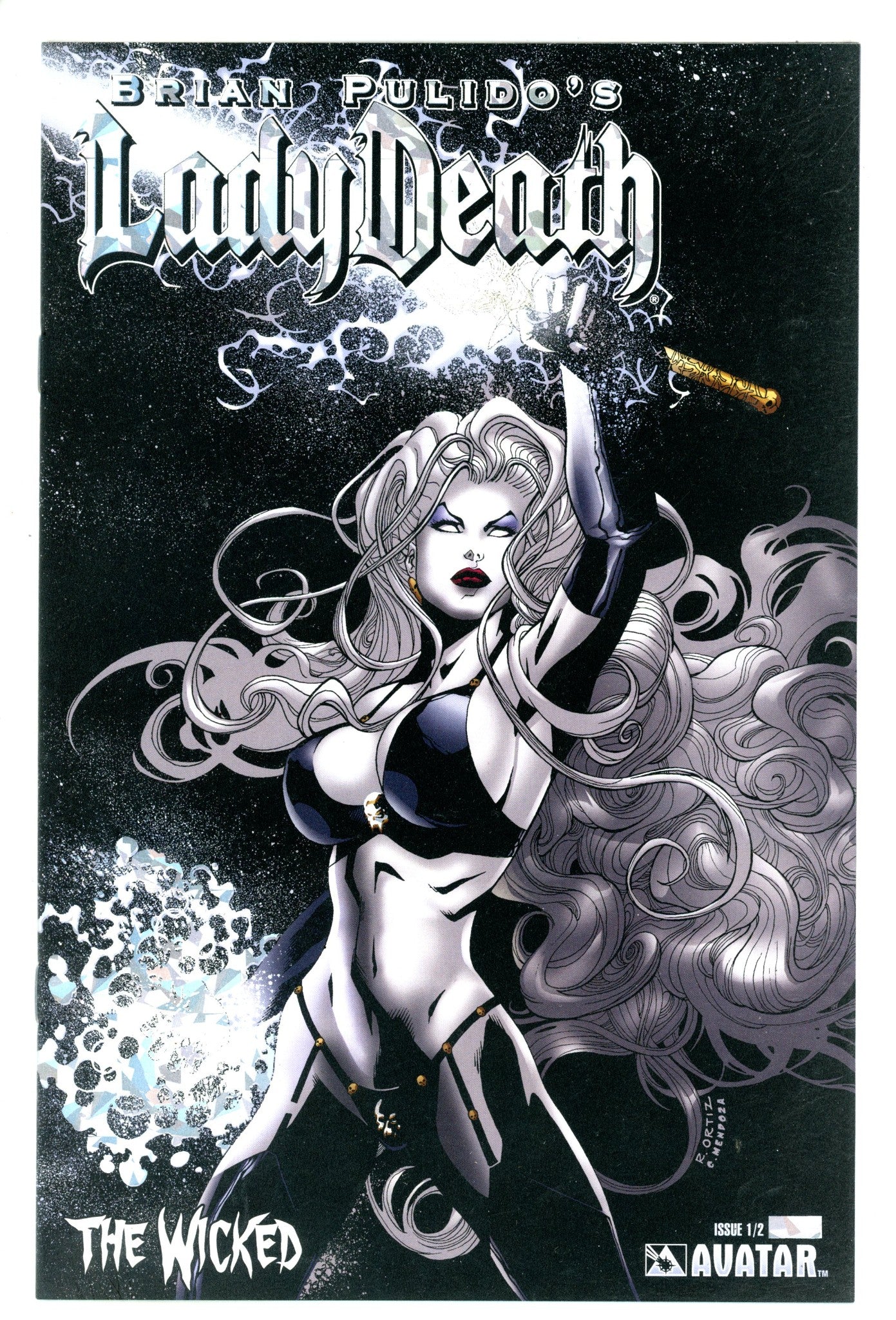 Lady Death: The Wicked 1/2 NM (9.4) Prism Foil (2005) 
