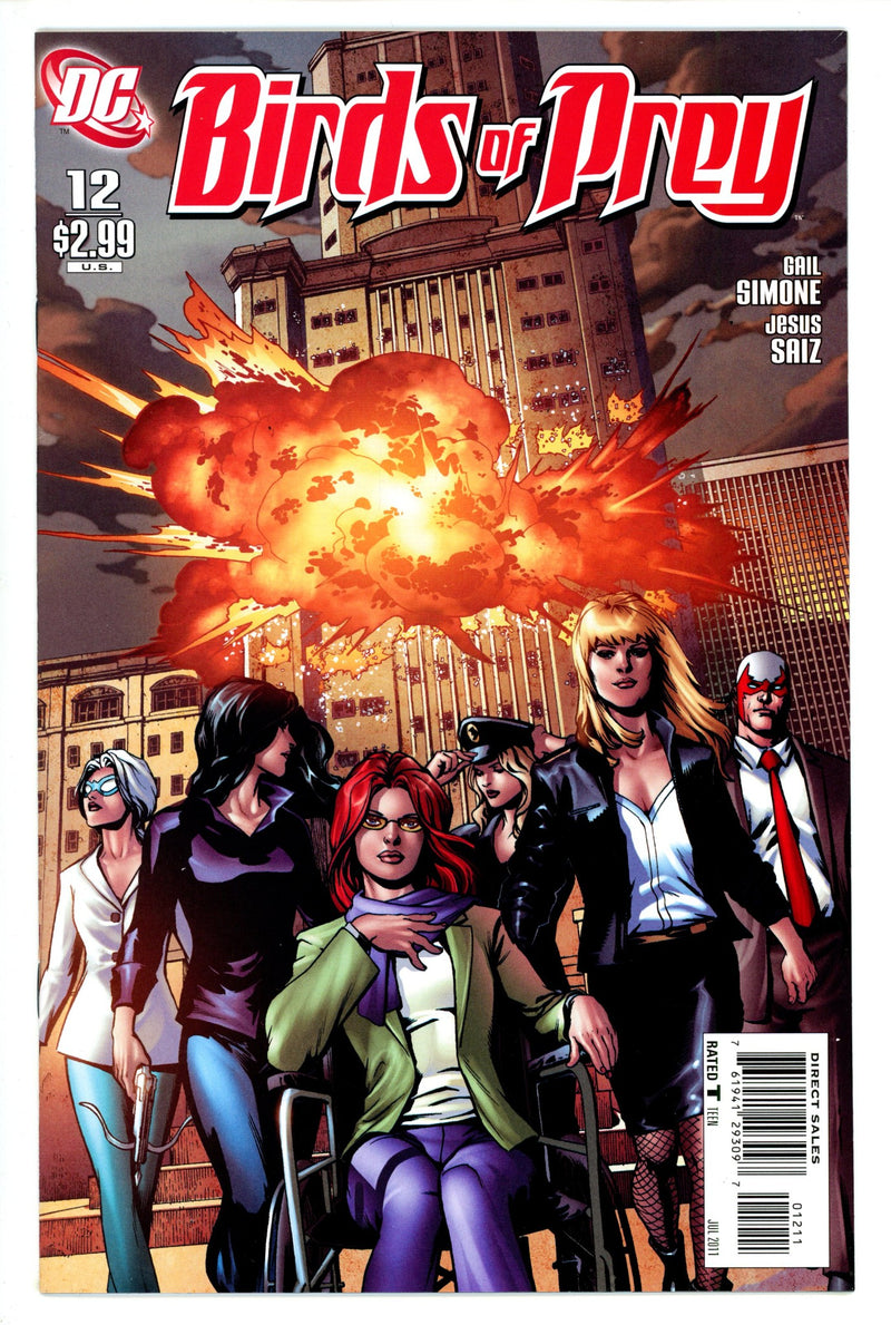Birds of Prey Vol 2 12 High Grade (2011) 