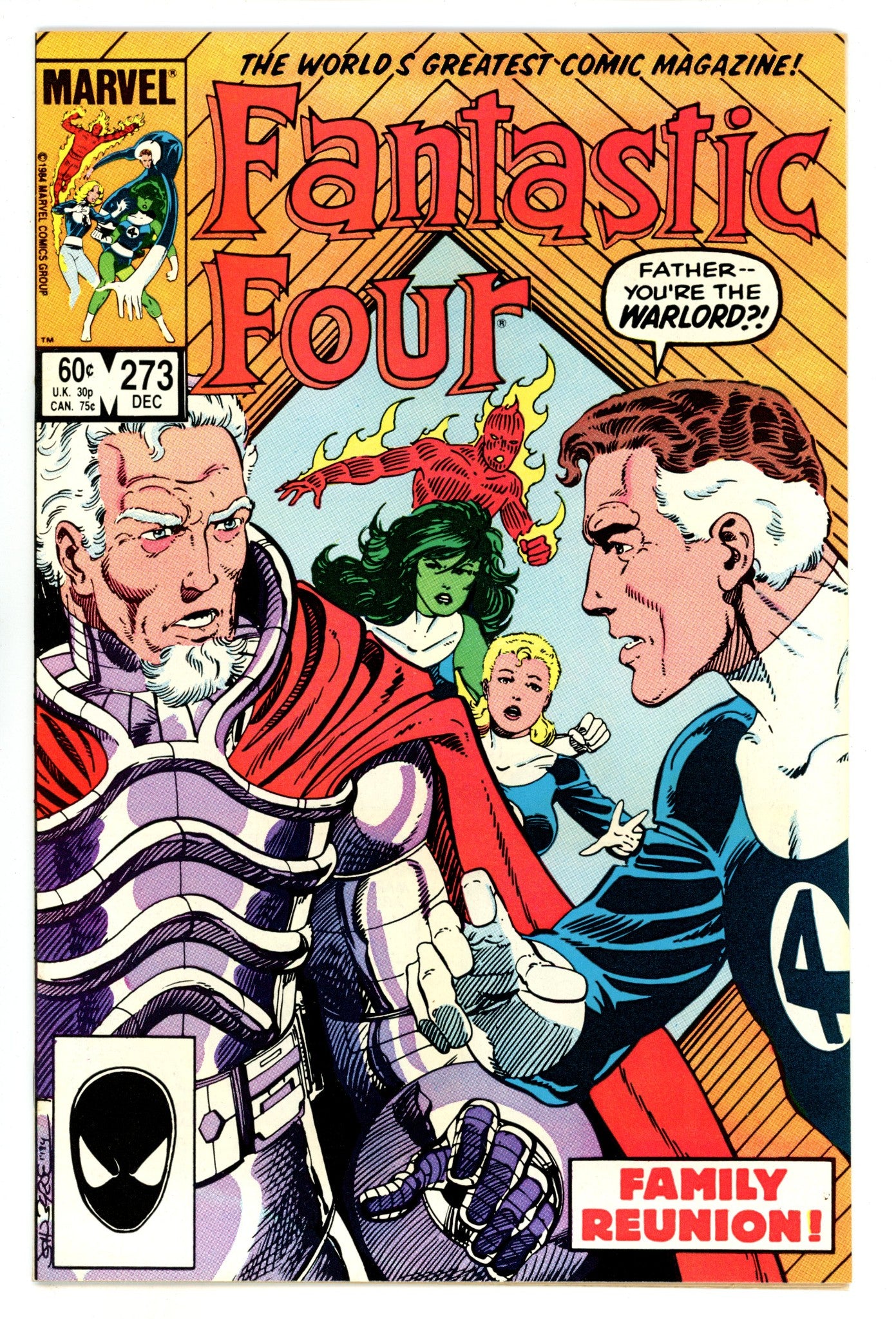 Fantastic Four Vol 1 273 VF/NM (9.0) (1984) 